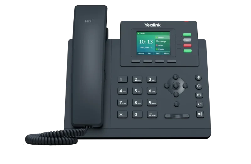 Yealink T33G IP desk phone with color display and line keys