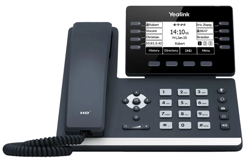 Yealink T53W IP desk phone with 3.7-inch display