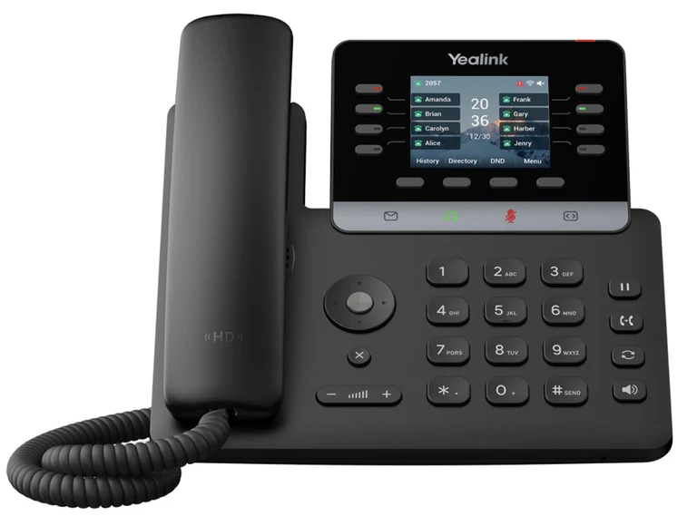 Yealink T73W IP desk phone with 2.8-inch color display