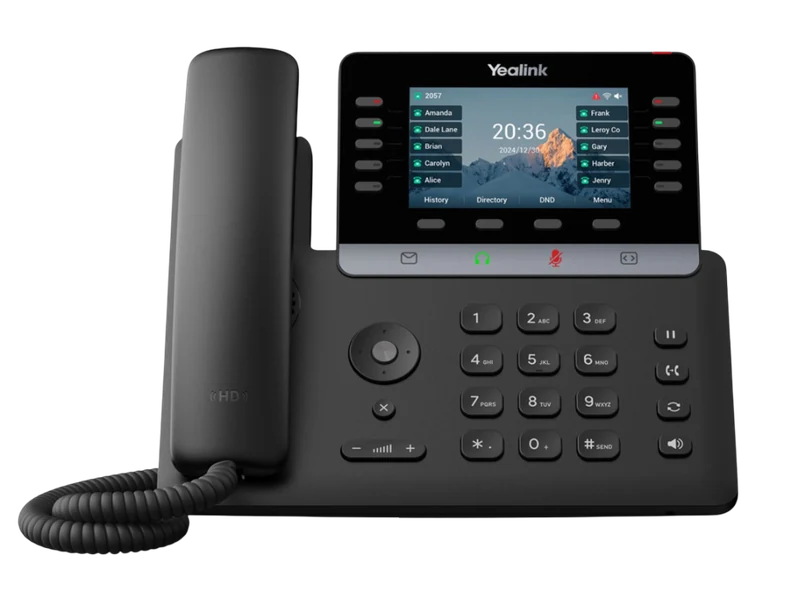 Yealink T74W IP desk phone with 4.3-inch color display